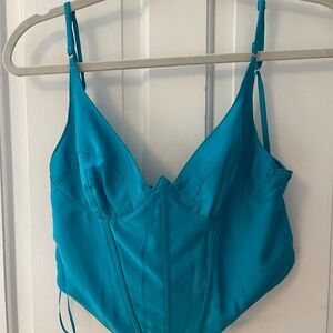 Blue Urban Outfitters crop top